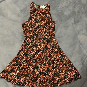 Hollister Floral Skater Dress